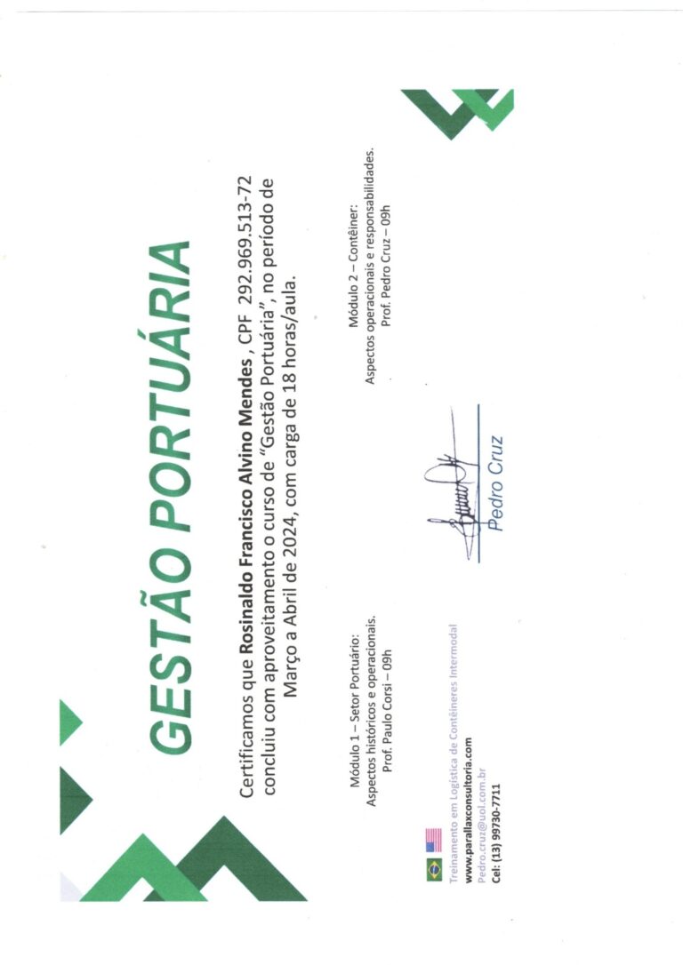 Curso de Especialização